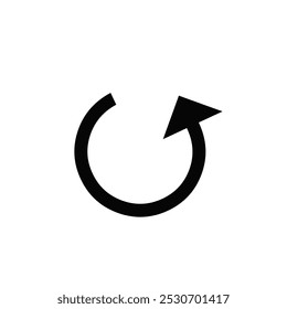 Circular arrow icon representing recycling or refresh.