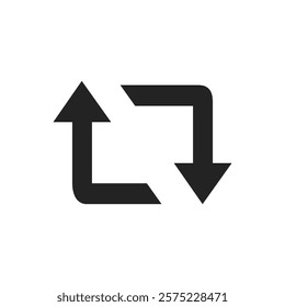 The circular arrow icon is a universal symbol for refresh or reload actions, commonly used in digital interfaces to represent updating content or data, allowing users to easily refresh their view