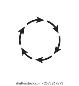 The circular arrow icon is widely recognized as a symbol for refreshing or reloading content, frequently utilized in various digital applications to signify the process of updating and renewing data