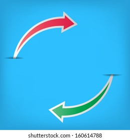 circular arrows 