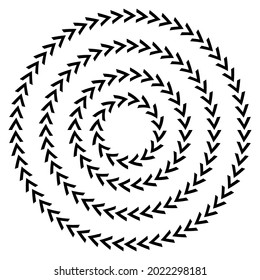 Circular arrows. Chart icon vector set. Cursor sign. Recycle icon. Forward icon. Vector illustration. Stock image.