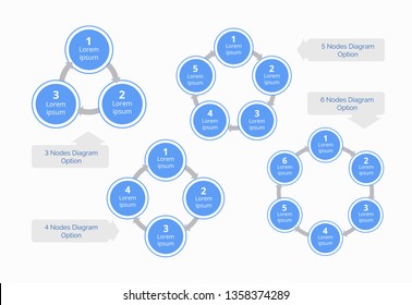 Circular Arrows Diagram for Info graphics