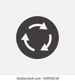 Circular arrows Icon