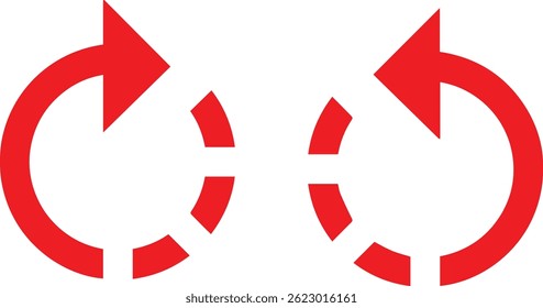 Flechas circulares, diseño minimalista, blanco y negro, símbolos de reciclaje, bucle continuo, Formas geométricas, diseño simétrico, direcciones en sentido horario y antihorario,