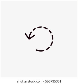 circular arrows pointers, icon