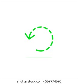 circular arrows pointers, icon