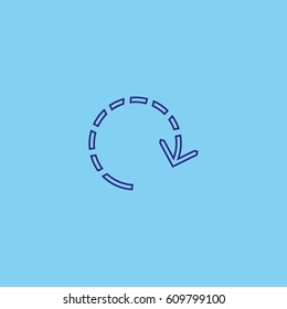 circular arrows pointers, icon