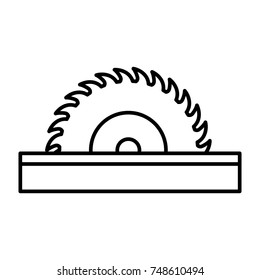 Circular blade saw