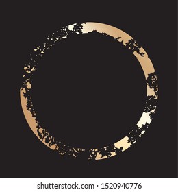 Circular blur material, grunge, stain, ink, circle, texture, stamp material, frame