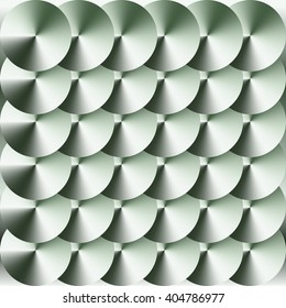Circular brushed metal vector pattern  