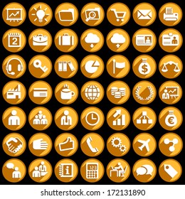 Circular Business Buttons.