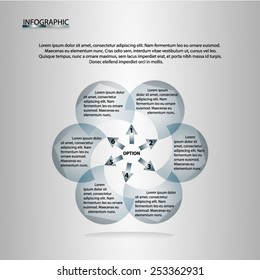 Circular  Business Infographics