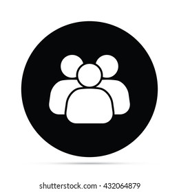 Circular Business Team Icon