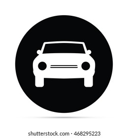 Circular Car Icon