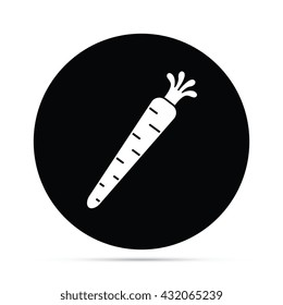Circular Carrot Icon