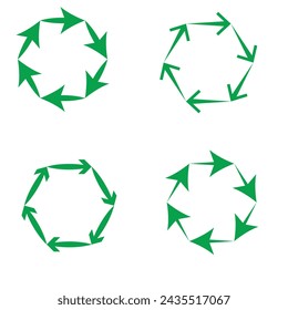 Circular, circle arrow, pointer vector illustration	