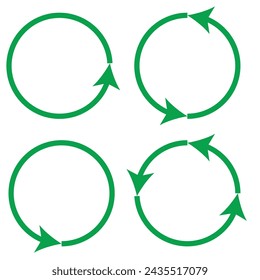 Circular, circle arrow, pointer vector illustration	