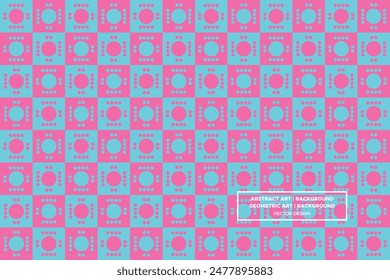 geometrisches Muster | Geometrischer Hintergrund | Abstrakter Hintergrund | Circles - Blau - Verwendung in Website Design, Verpackung, Wandkunst, Bildschirmhintergrund, Poster, Banner, Profil, Broschüre, Bekleidung, Textilien 
