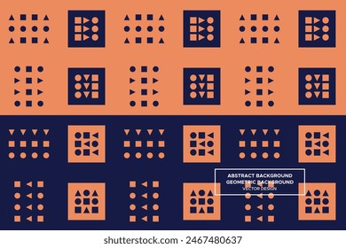 Fondo Abstractas | Fondo geométrico - Patrón, Diseño de Sitio web, Fondo de pantalla, Embalaje, Arte de la pared, Póster, Anuncio, Perfil, Ropa, Textiles, Diseño de interiores (2 Colores) - DL.3.76