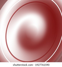 Circular color gradient. Shades of red and white. Unusual minimalistic background. Cover design, banner. EPS vector.