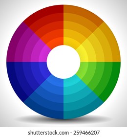 Circular Color Wheel / Color Palette