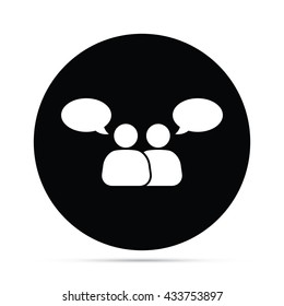 Circular Communication Icon