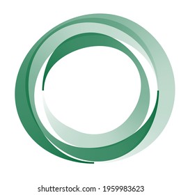 Circular, concentric element. Abstract circle. Preloader, crosshair, buffer shape