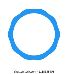 circular designer frame
