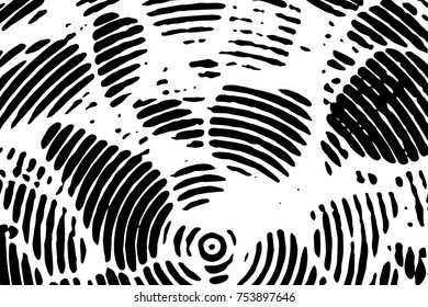 circular dirty spiral halftone retro background. Grunge style old ancient black and white vector texture template. antique background. scratched cracked surface. vector abstract retro illustration.