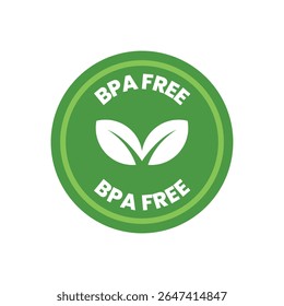 a circular emblem with a vibrant, eco-friendly aesthetic. 