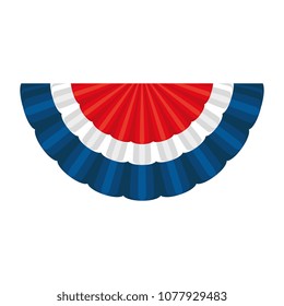 circular flag hanging icon