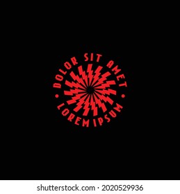 Circular Flash Electric Logo Bolt Energy Company