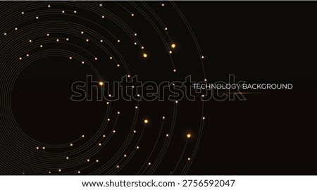 Circular flow of high-speed optical fibers, illuminated by vibrant Orange neon pulses. It captures technological innovation, speed and data in motion, the internet, AI, and futuristic connectivity. Technology, innovative backgrouns