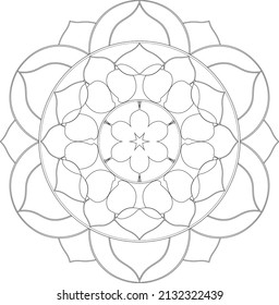 Circular frame, fabric design. Circle dots texture, pattern, backdrop, object, wallpaper. Vector design element for various purposes.