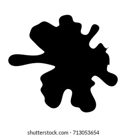 Circular geometric motif. Abstract grayscale op-art element
