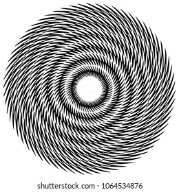 Circular geometric motif, abstract mandala, geometric shape