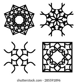 circular geometric pattern