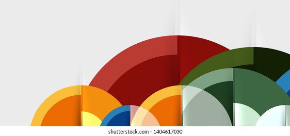 Geometrisches Modell, Vektorhintergrund für Geschäftspräsentationen