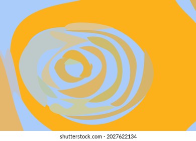 Circular geometry. Abstract concept of circle. Vectorial background. 