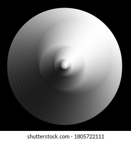 Circular geometry design element. Vector illustration