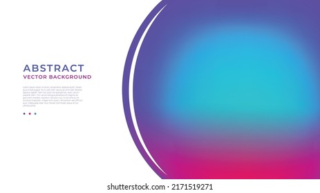 Circular Gradient Background Blue Purple Pink