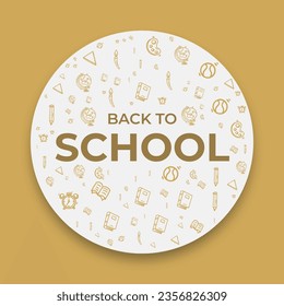 circular greeting card ornament vector
