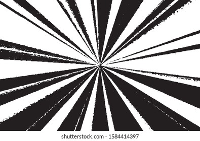 Circular grunge texture. Distressed uneven grunge background. Abstract vector illustration. Overlay to create interesting effect and depth. Isolated on white background. EPS10