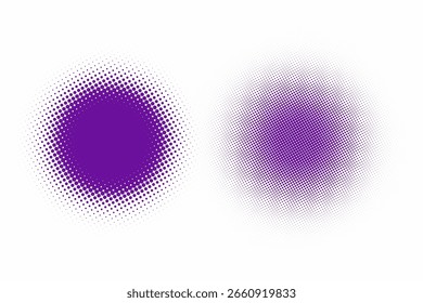 padrão de ponto de meio-tom circular. eps vetorial 