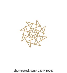 Circular Hanger Logo Design Template