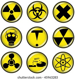 Circular Hazard Symbols