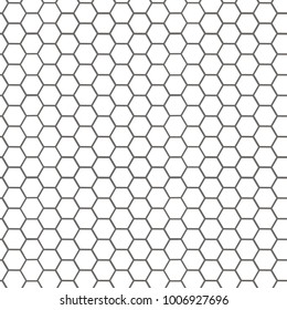 Circular honeycomb background. Elliptic gradient. grey background