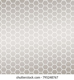 Circular honeycomb background. Elliptic gradient.