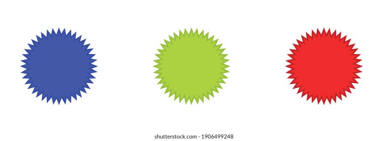 CIRCULAR ICONS FOR MARKET PRICATORS
