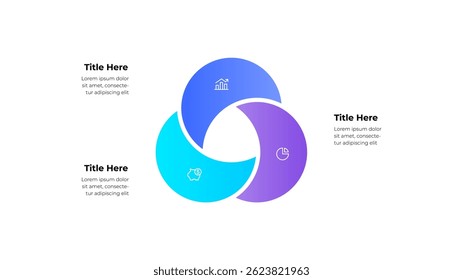 Circular Infographic Displaying Financial, Growth, and Analytical Concepts